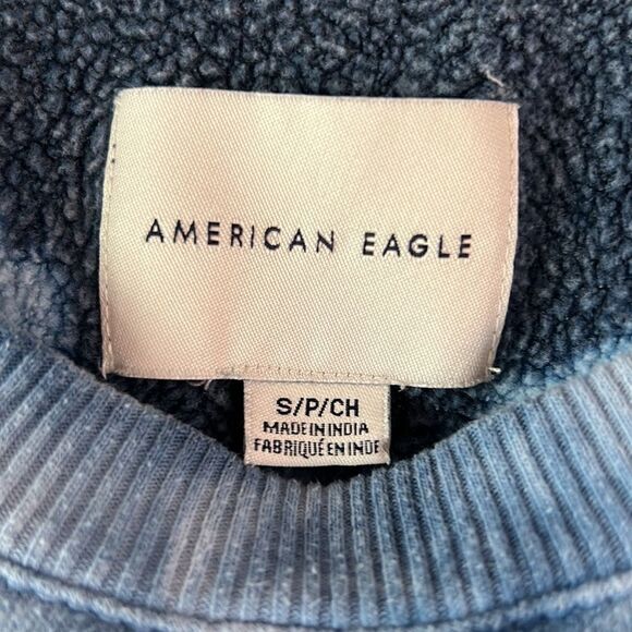 American Eagle Blue Sweatshirt - Picture 3 of 5